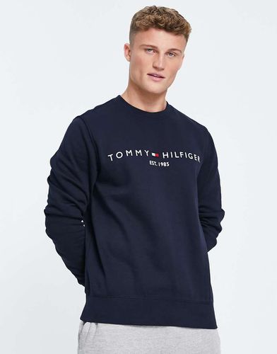 Felpa con logo ricamato - Tommy Hilfiger - Modalova