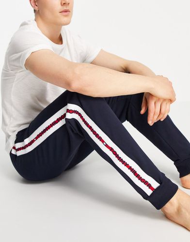 Joggers con fettuccia con logo laterale - Tommy Hilfiger - Modalova