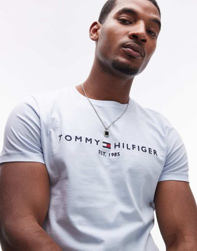 T-shirt tenue con logo - Tommy Hilfiger - Modalova