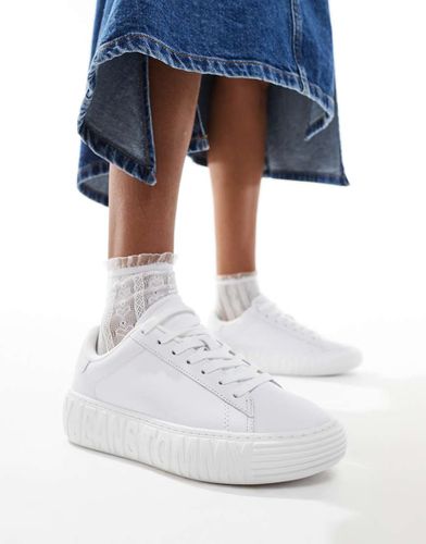 Essential - Sneakers triplo in pelle con suola cupsole - Tommy Jeans - Modalova