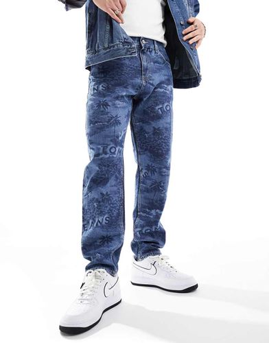 Isaac - Jeans affusolati comodi lavaggio medio in coordinato - Tommy Jeans - Modalova