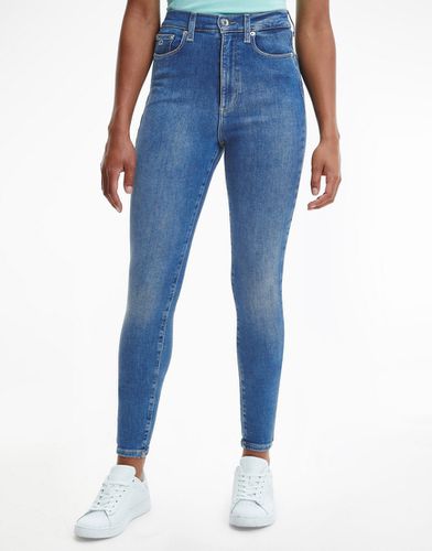 Melany - Jeans super skinny a vita super alta lavaggio medio - Tommy Jeans - Modalova