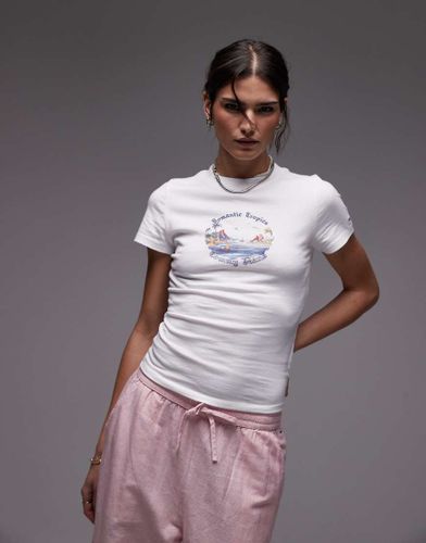 T-shirt à imprimé graphique Romantic Tropics - Tommy Jeans - Modalova