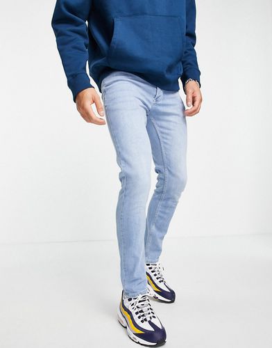 Jeans skinny elasticizzati lavaggio chiaro - Topman - Modalova