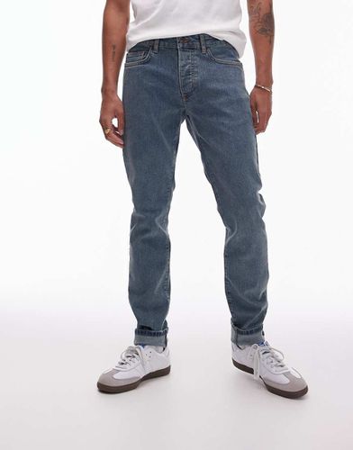 Jeans skinny lavaggio medio vintage - Topman - Modalova