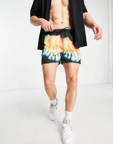 Pantaloncini da bagno tie-dye - Topman - Modalova