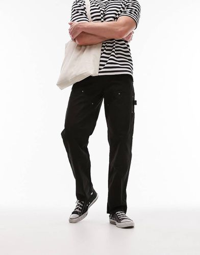 Topman - Pantaloni neri-Nero - Topman - Modalova