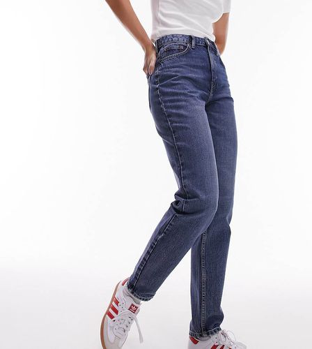 Original - Mom jeans a vita alta medio - Topshop Tall - Modalova