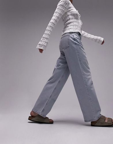 Awkward - Jeans bombati super candeggiati - Topshop - Modalova