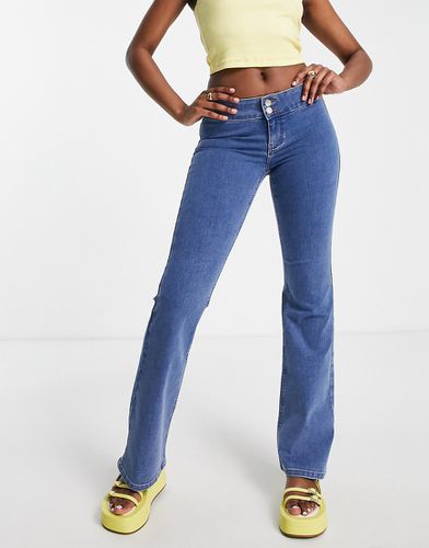 Joni - Jeans a vita bassa a zampa medio - Topshop - Modalova