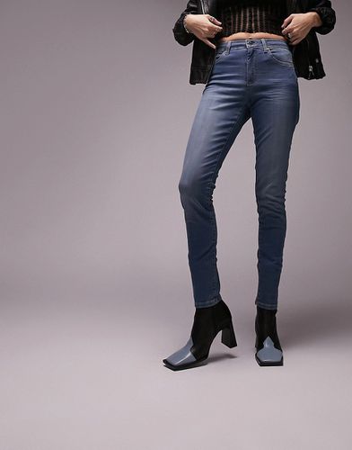 Topshop - Leigh - Jeans blu medio - Topshop - Modalova