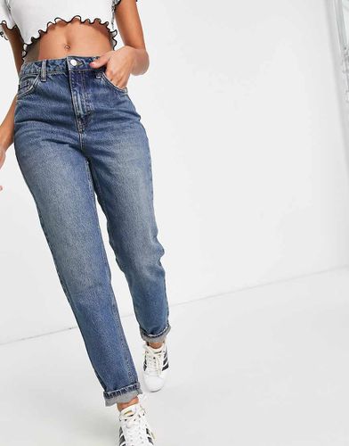 Topshop - Mom jeans blu medio - Topshop - Modalova