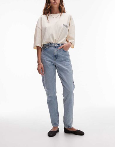 Original - Mom jeans a vita alta candeggiati - Topshop - Modalova