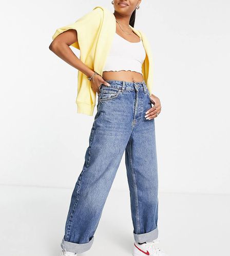 Mom jeans oversize medio - Topshop Petite - Modalova