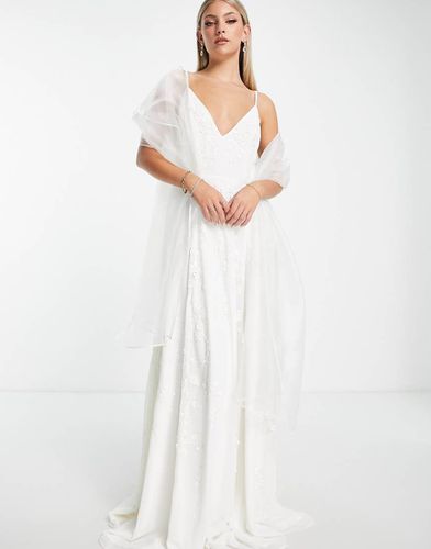 Scialle da sposa minimal avorio - TFNC - Modalova