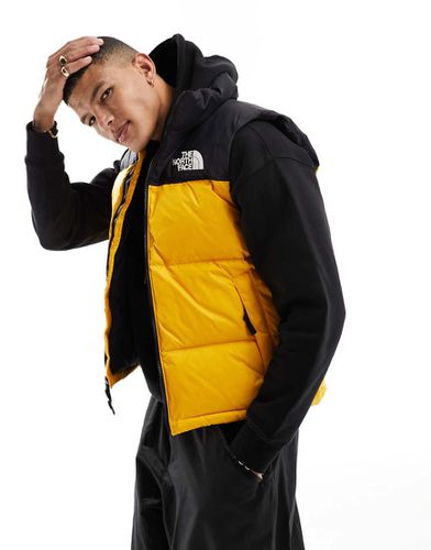 Retro Nuptse - Gilet imbottito e nero - The North Face - Modalova