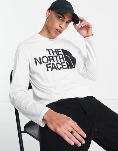 Maglietta a maniche lunghe classica bianca con logo - The North Face - Modalova