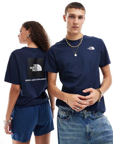 NSE - T-shirt con riquadro stampato sul retro - The North Face - Modalova