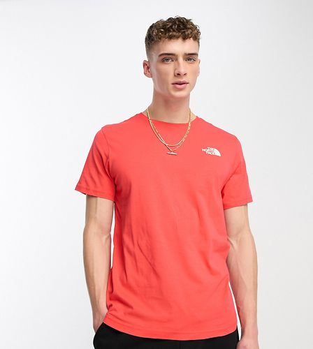 Simple Dome - T-shirt rossa - In esclusiva per ASOS - The North Face - Modalova