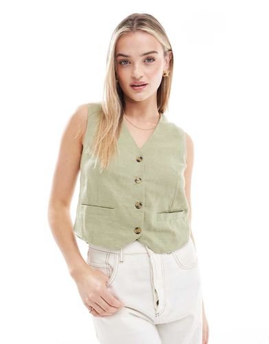 Threadbare - Gilet verde salvia - Threadbare - Modalova