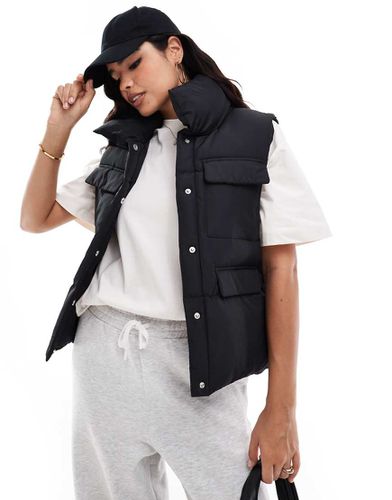 Threadbare - Gilet nero imbottito - Threadbare - Modalova