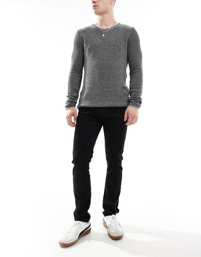 Threadbare - Jeans slim neri-Nero - Threadbare - Modalova