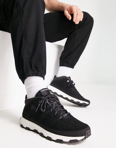 Winsor Trail Mid - Sneakers alte nere in pelle nabuk - Timberland - Modalova