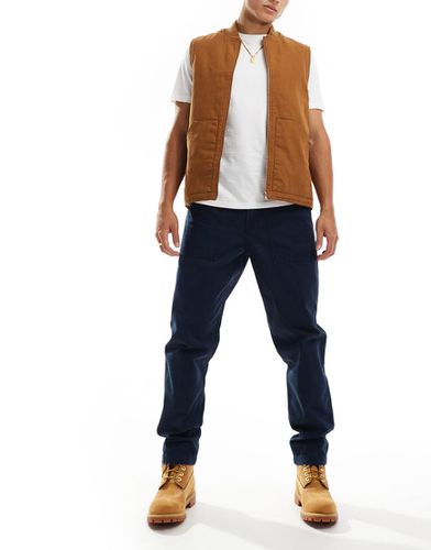 Pantaloni slavato in tela regular fit - Timberland - Modalova