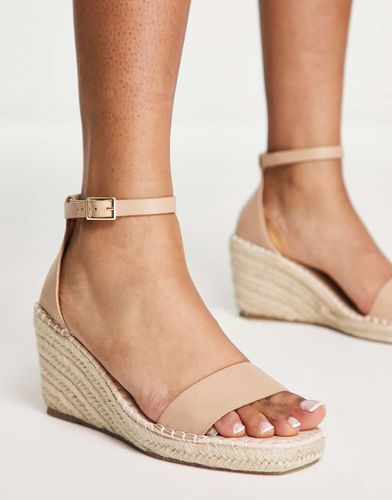 Espadrilles con zeppa beige - Truffle Collection - Modalova