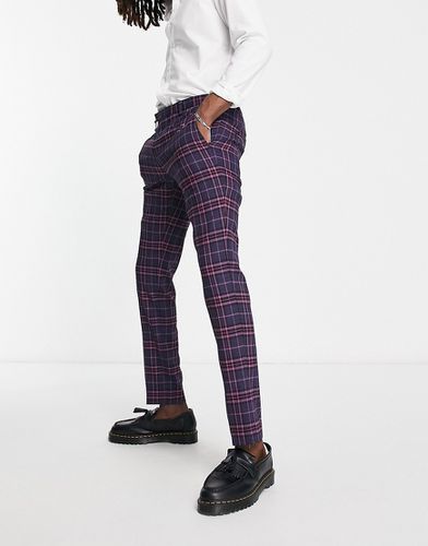 Ladd - Pantaloni da abito e rosa a quadri scozzesi - Twisted Tailor - Modalova