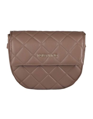 Borsa trapuntata a tracolla color tortora - Valentino Bags - Modalova