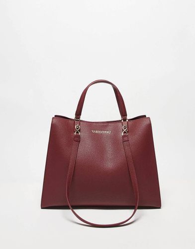 Valentino - Stereo Re - Borsa shopping bordeaux - Valentino Bags - Modalova