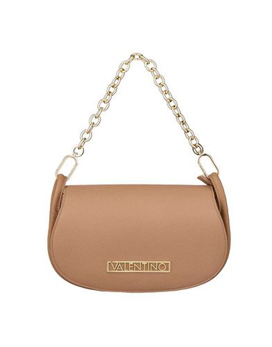 Valentino - Vinile - Borsa a tracolla beige con patta grande - Valentino Bags - Modalova