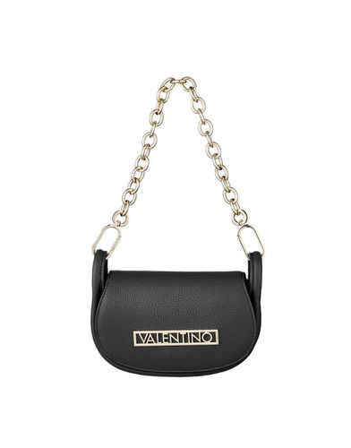 Valentino - Vinile - Borsa da spalla piccola nera con patta e tracolla - Valentino Bags - Modalova