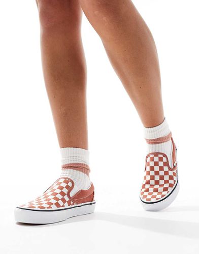 Classic - Sneakers bruciato e bianche a scacchi - Vans - Modalova