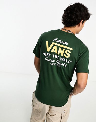 Holders Street Classic - T-shirt con stampa sul retro - Vans - Modalova