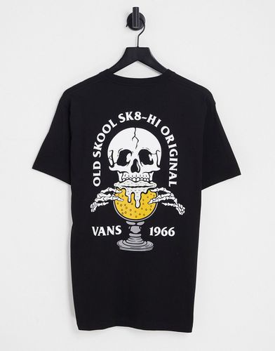 Lift Em High - T-shirt nera con stampa sul retro - Vans - Modalova