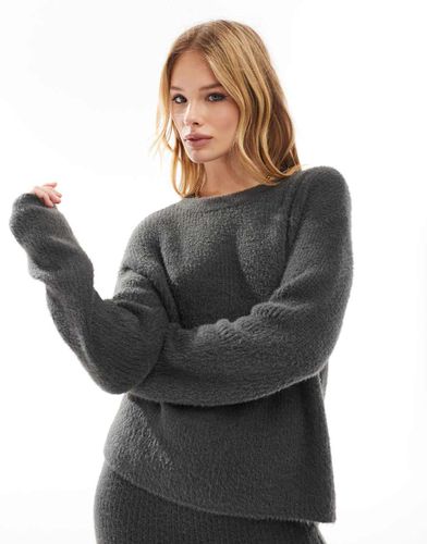 Maglione soffice asfalto in coordinato - Vero Moda - Modalova