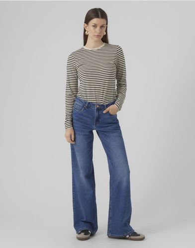 Vero Moda - Jean large - Bleu moyen - Vero Moda - Modalova