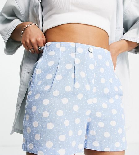 Pantaloncini a vita alta a pois - Vero Moda Petite - Modalova