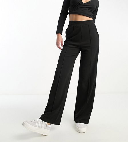 Pantaloni con fondo ampio neri in jersey - Vero Moda Tall - Modalova
