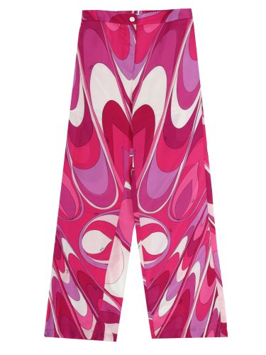 Pantaloni con stampa grafica all-over - pucci - Modalova