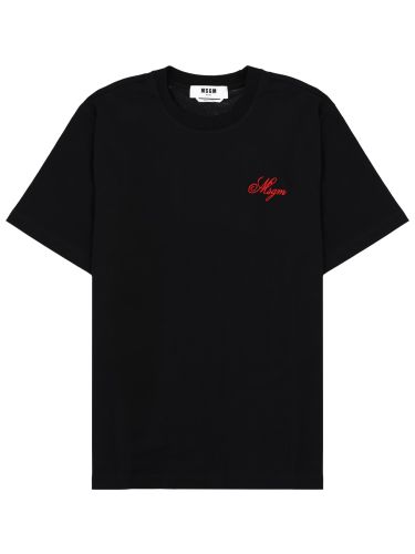 Msgm t-shirt con logo - msgm - Modalova