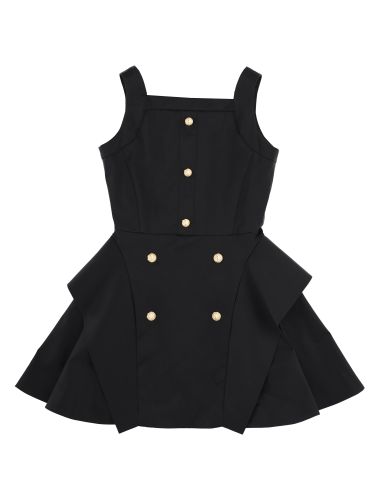 Balmain vestito con bottoni - balmain - Modalova