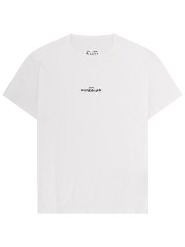 Maison margiela t-shirt in cotone - maison margiela - Modalova