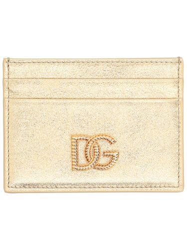 Dolce & gabbana leather card holder - dolce & gabbana - Modalova