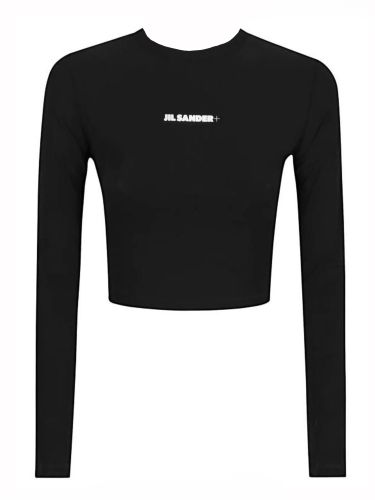 Jil sander cropped top with logo - jil sander - Modalova