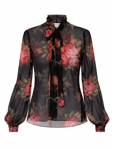 Rose bouquet print top - dolce & gabbana - Modalova