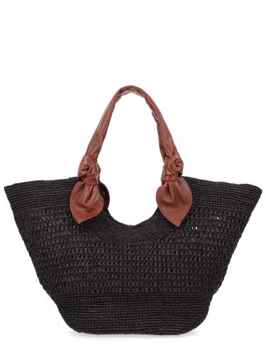 Hereu borsa intrecciata in raffia - hereu - Modalova