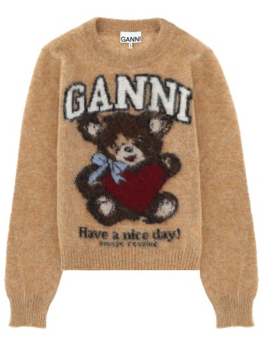 Ganni shirt with print - ganni - Modalova